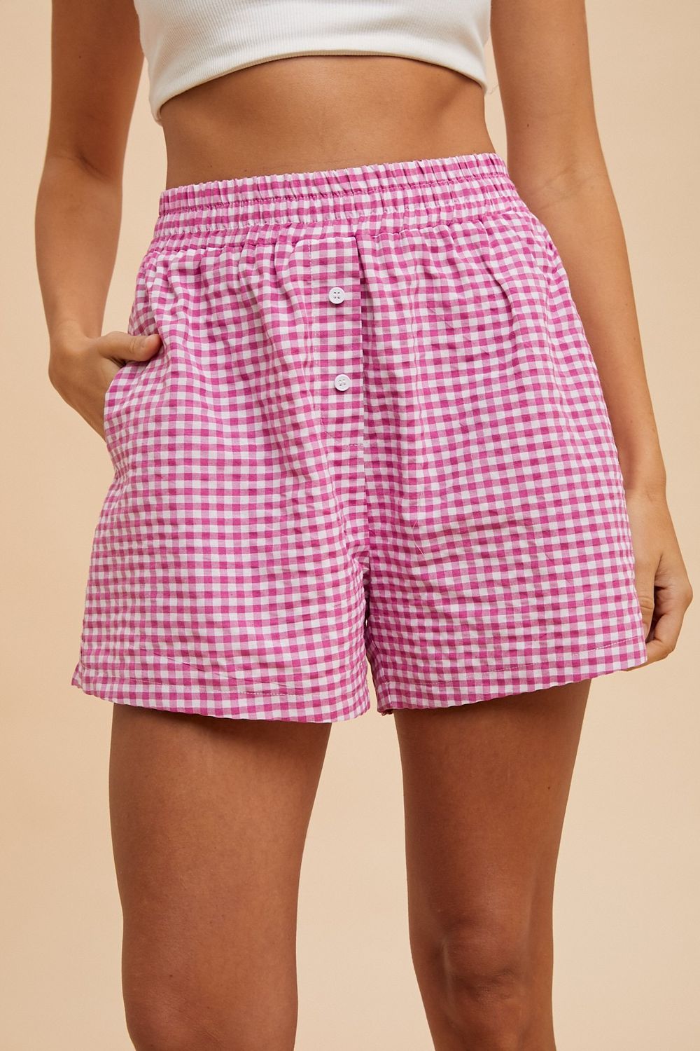 Peachy Picnic Shorts