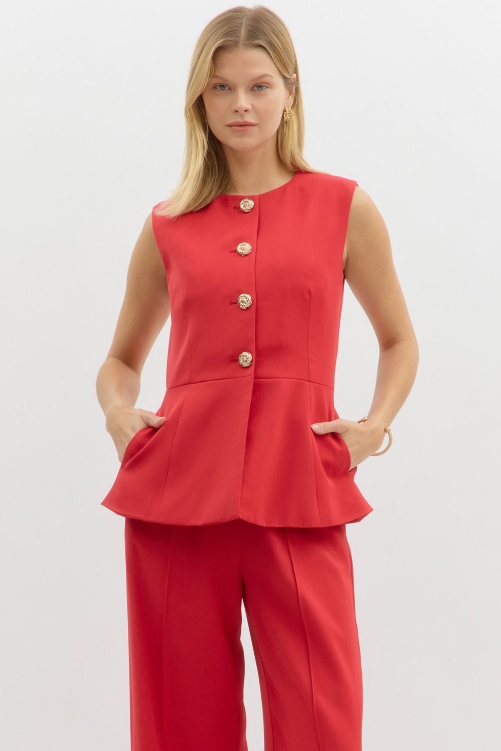 Power Play Top-Red