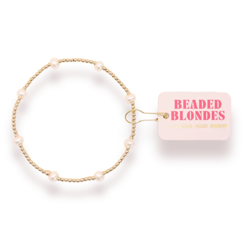 VG Beaded Blonde- Dainty Kate Pearl EXT