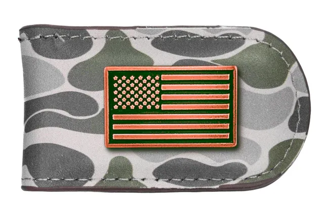 Old School Green Camo Mag Clip-USA