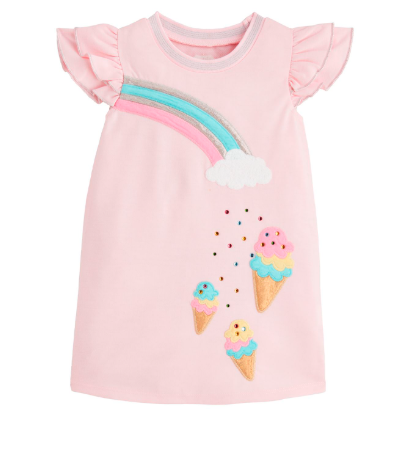 Sparkle T-shirt Dress