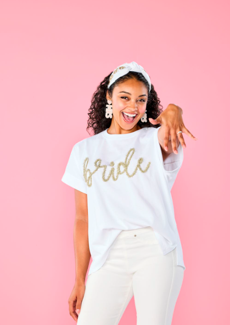 Bride Sparkle Top