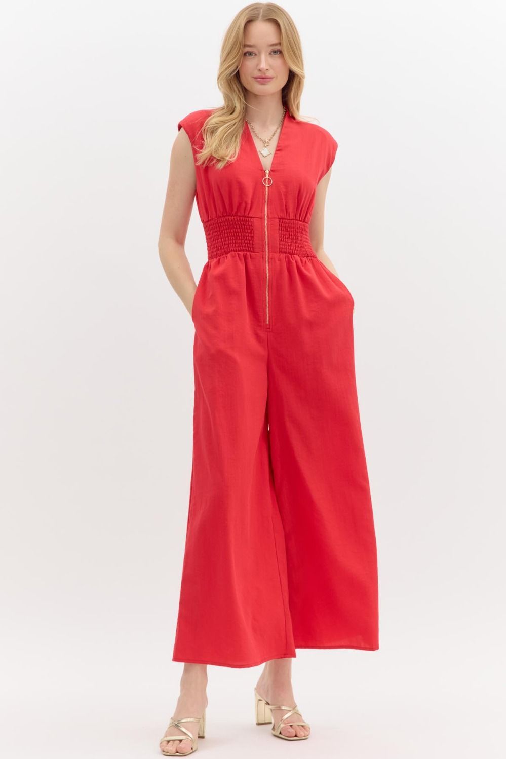 Fiery Elegance Jumpsuit