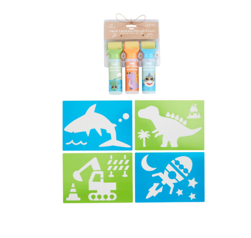Boy Roller Chalk Set