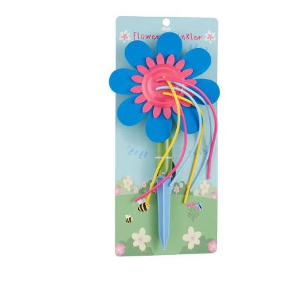 Blue Flower Sprinkler