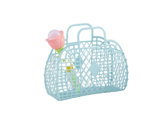 Blue Jelly Tote &amp; Bubbles