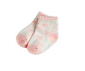 Bow Pink Baby Sock