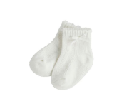 White Baby Sock