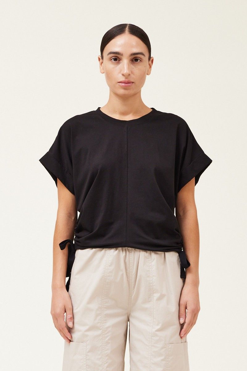 CH Gathered Grace Top-Black