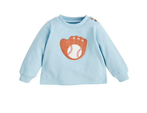 Baseball Applique Sweatshirt