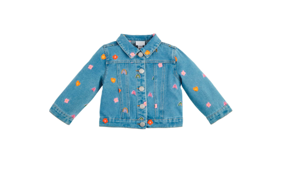 Floral Embroidered Jacket