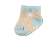 Grey Star Baby Socks