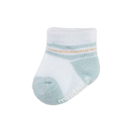 White Stripe Baby Socks