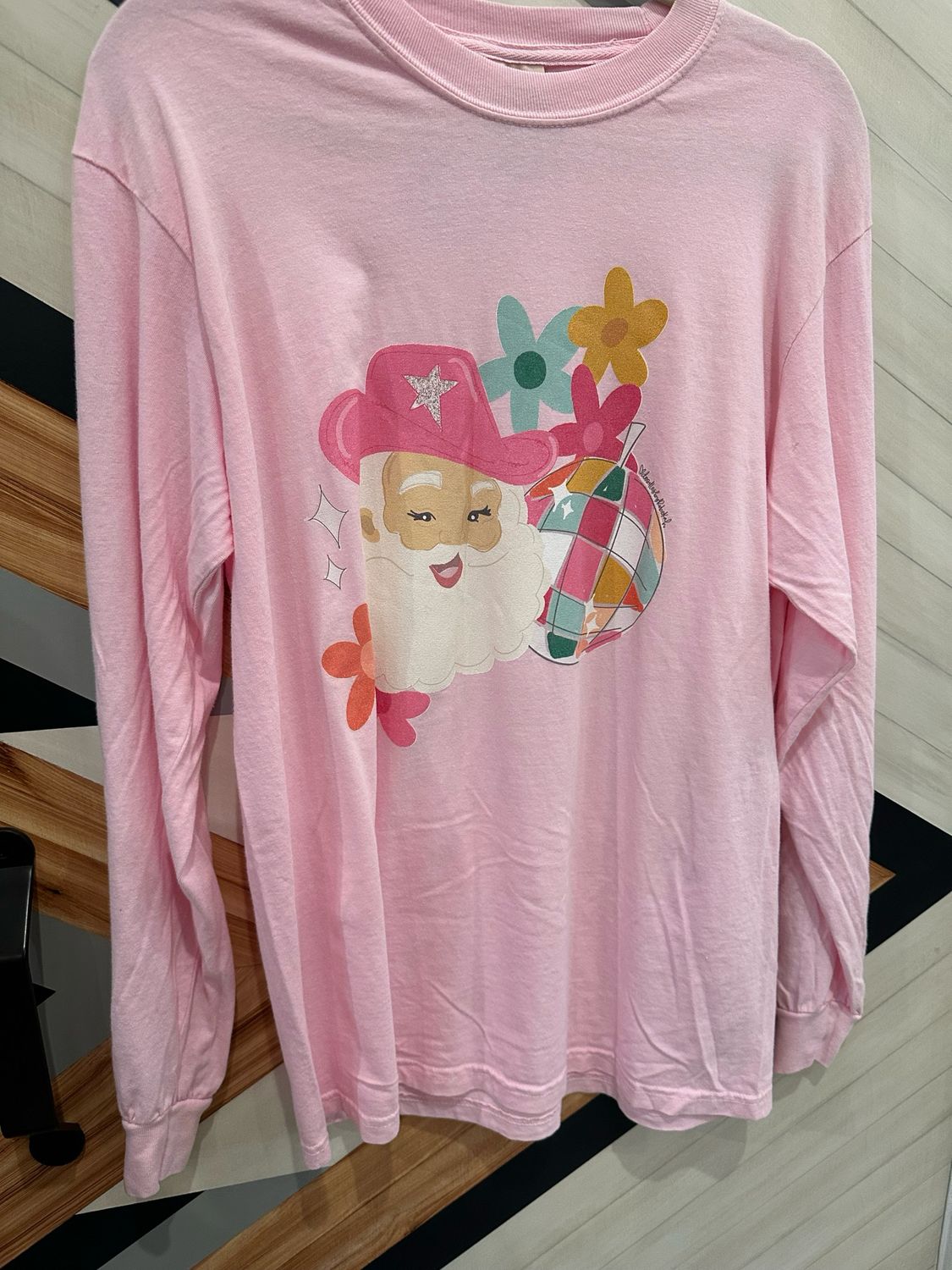Disco Santa Long Sleeve
