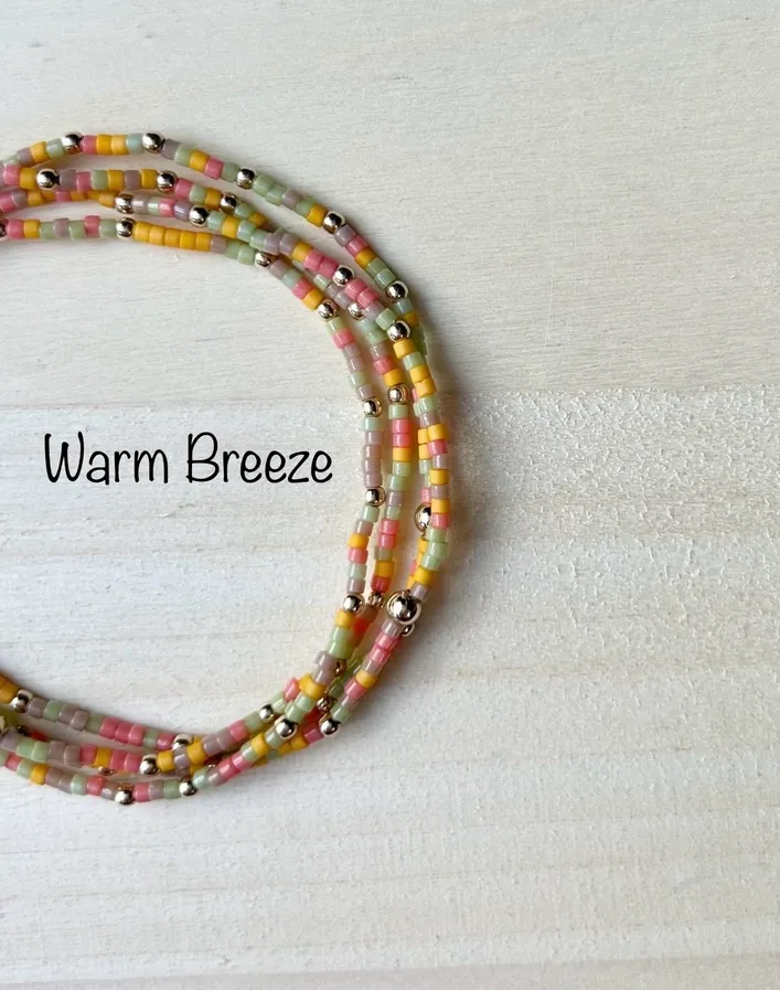 Beaded Stretch Bracelets-Warn Breeze