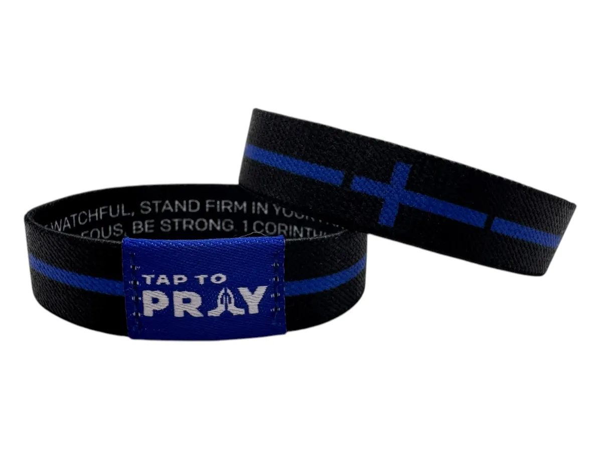 VG Tap to Pray Wristbands-First Resp/Law