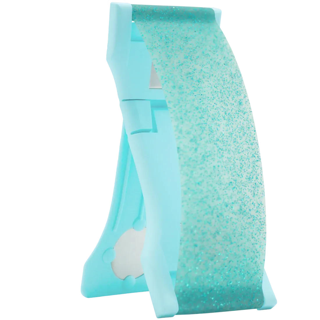 VG Love Handle Phone Grip-Blue Topaz Glitter