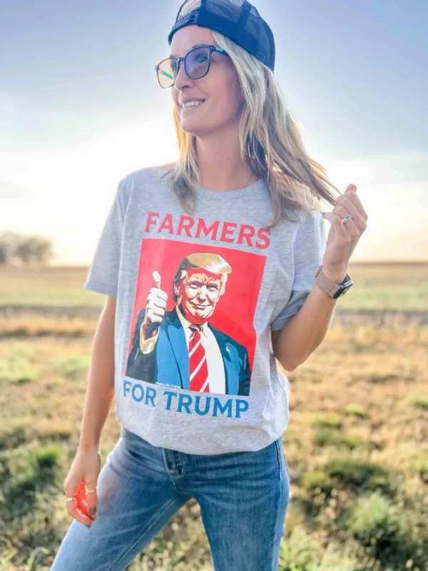 Farmers for Trump Graphic Tee