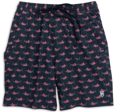 Tide SWim Trunks-American Marlin