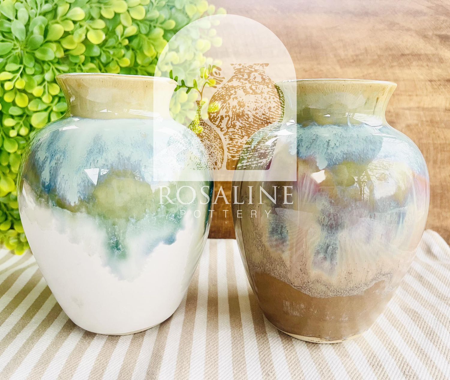 VG Small Flower Vase-Sea Salt