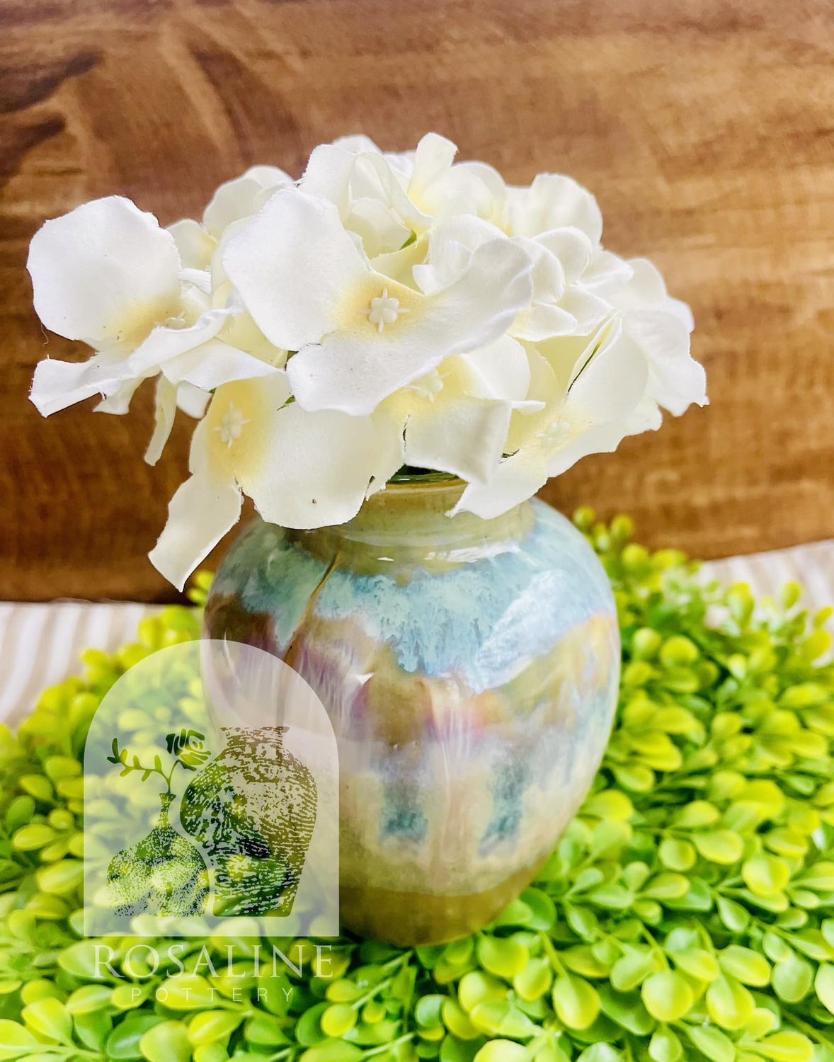 VG Small Flower Vase-River Rock
