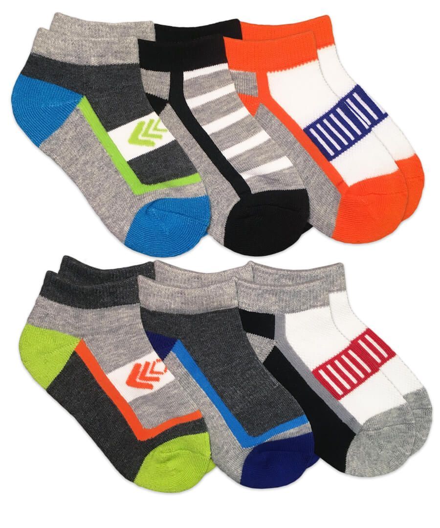 CH Boys Multi 6 Pack Socks (7-8.5)