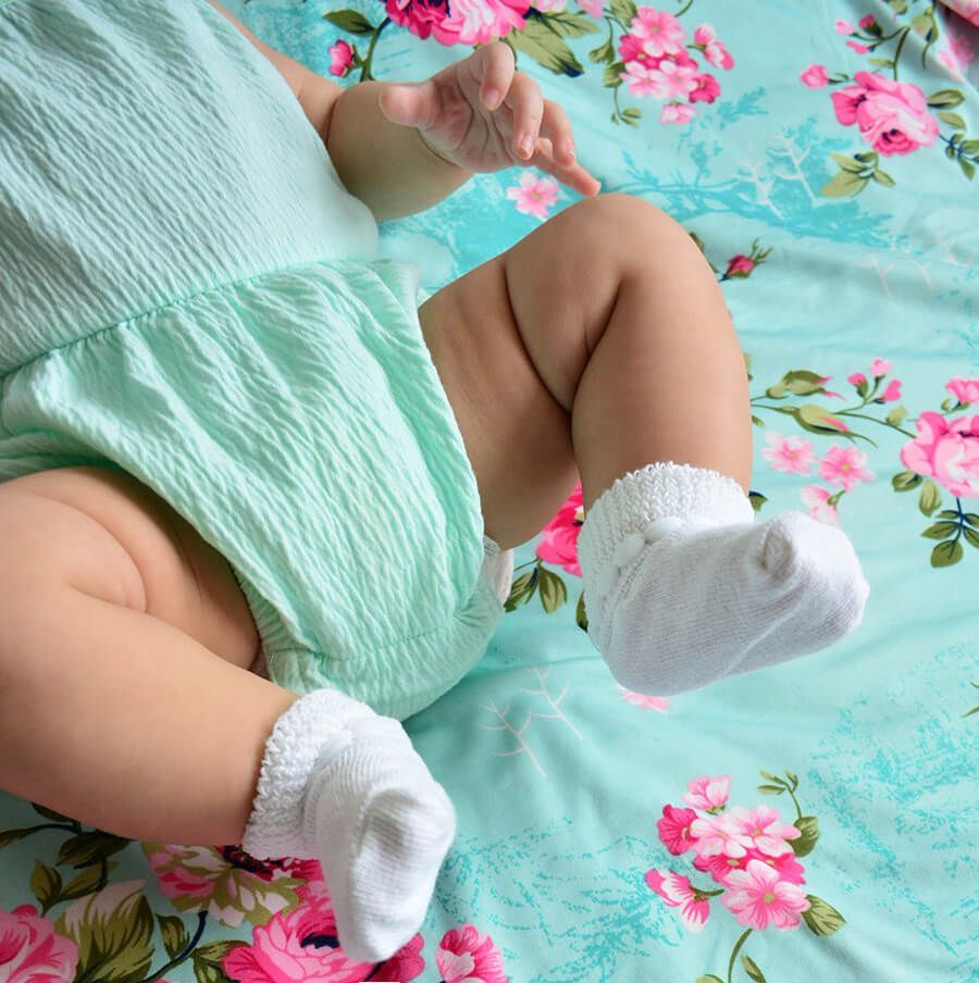 CH Assorted Girl 9-18m Infant Socks