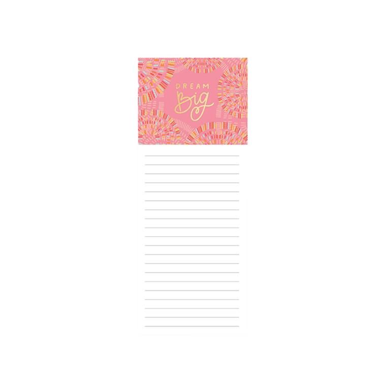 Dream Big Magnetic Notepad
