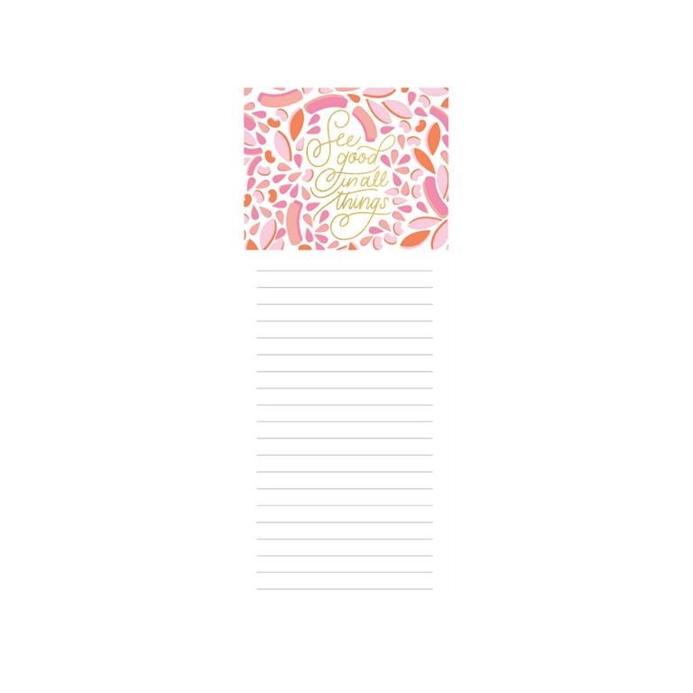Good In All Things Magnetic Notepad