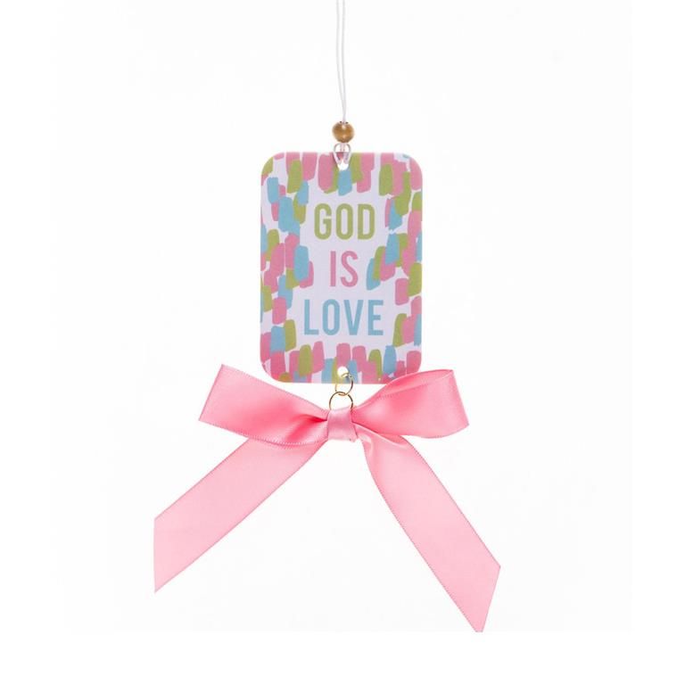 God Is Love Air Freshener