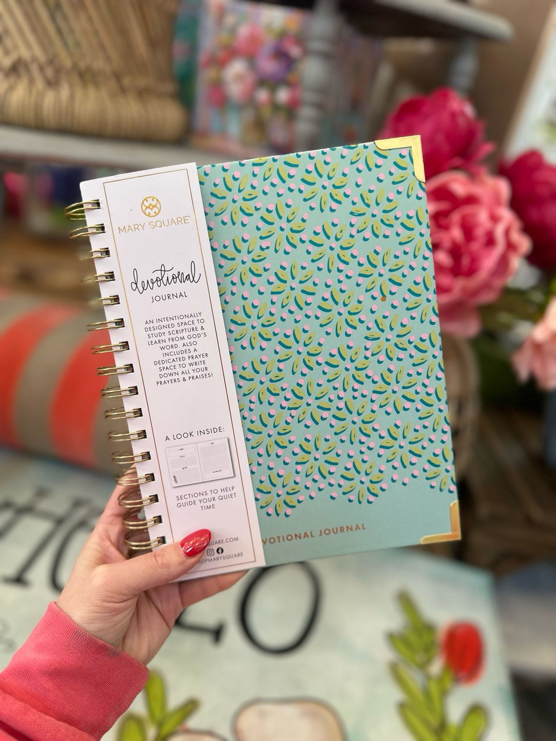 Blissful Blooms Devotional Journal
