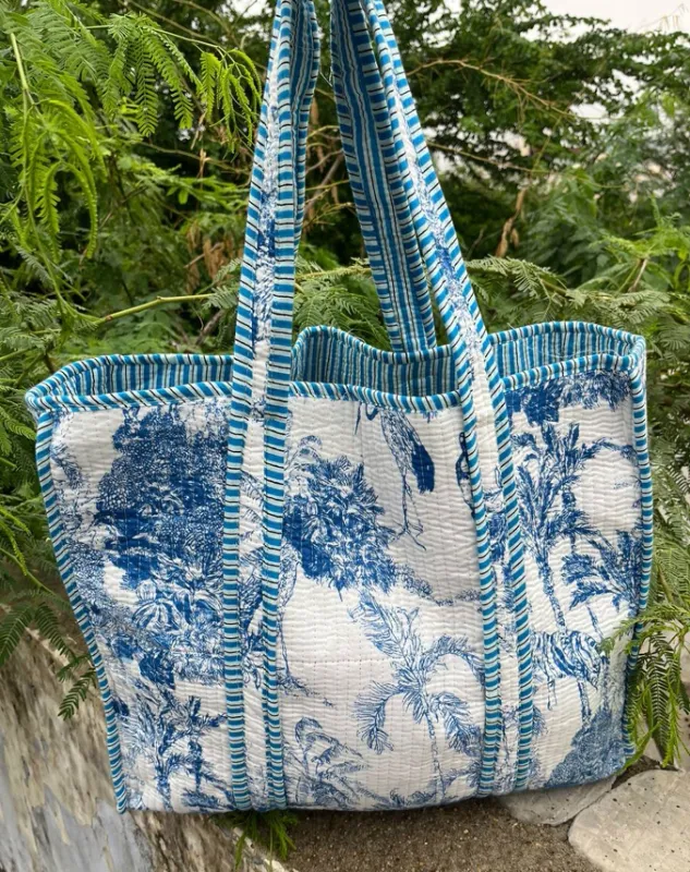Reversible Multi Quilted Bag