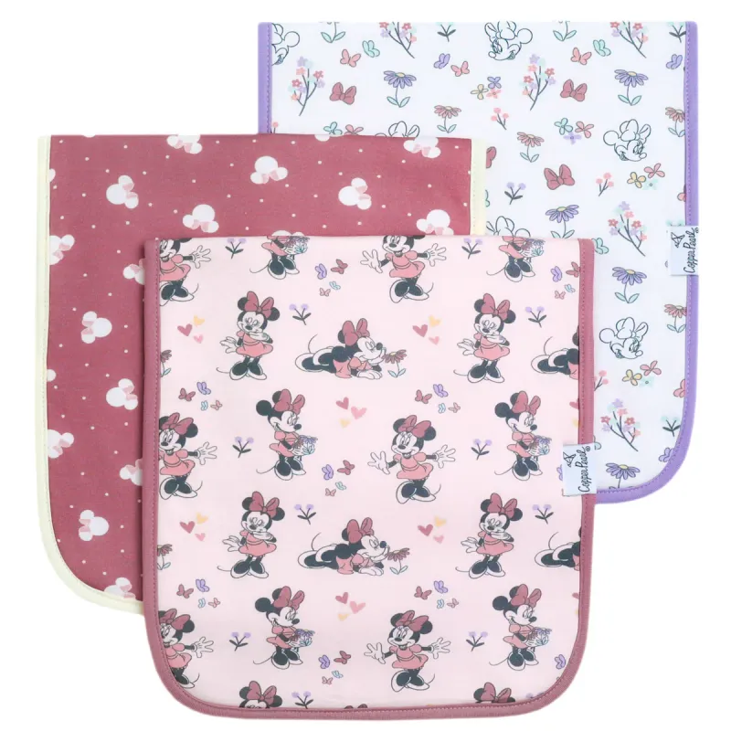 Minnie Burp Cloth Set