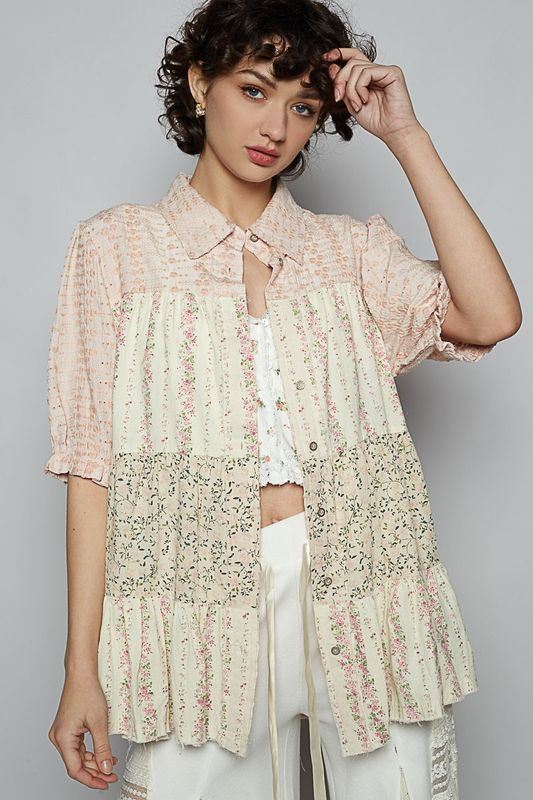 Stargazer Floral Top