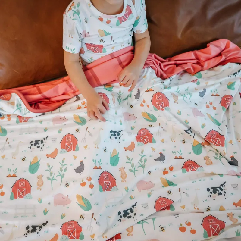 Farmstead 3 Layer Stretchy Quilt
