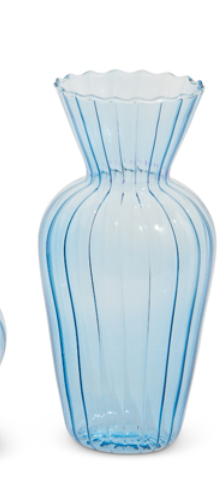 6&quot; Blue Vase 3