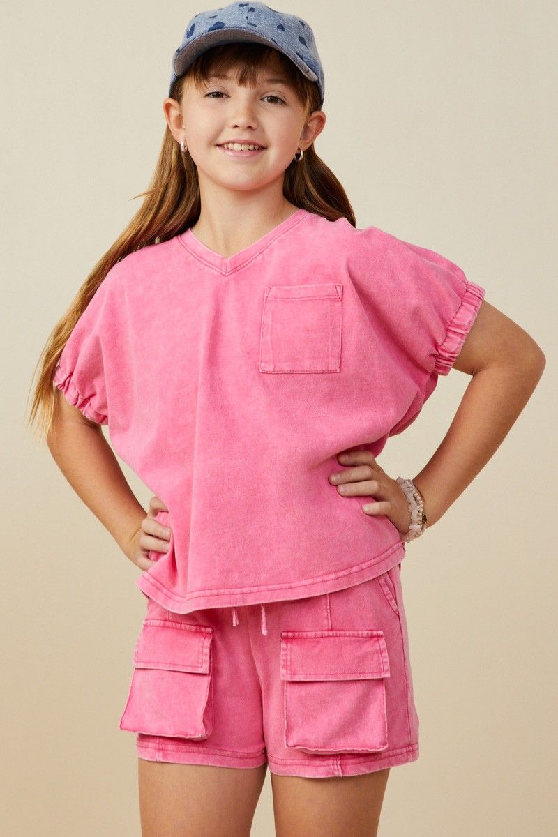 Pink Girls Top