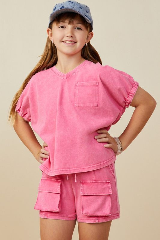 Pink Girls Top