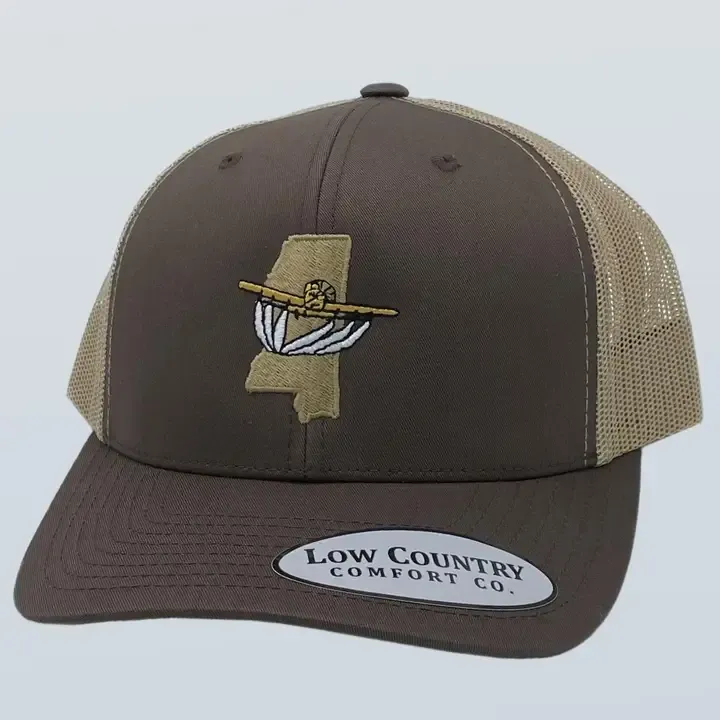 MS Crop Duster Brown Hat