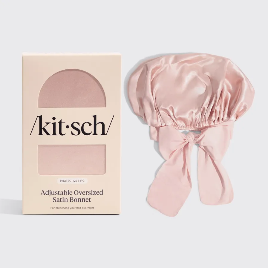 VG Adjustable Satin Bonnet-Blush