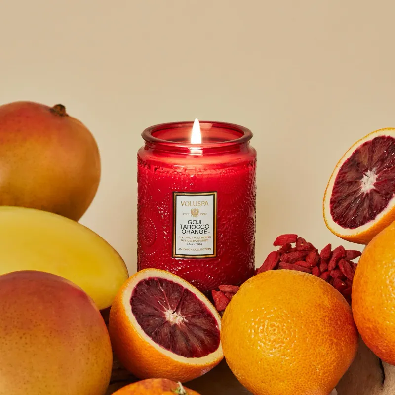 Goji Torocco Orange Small Jar Candle