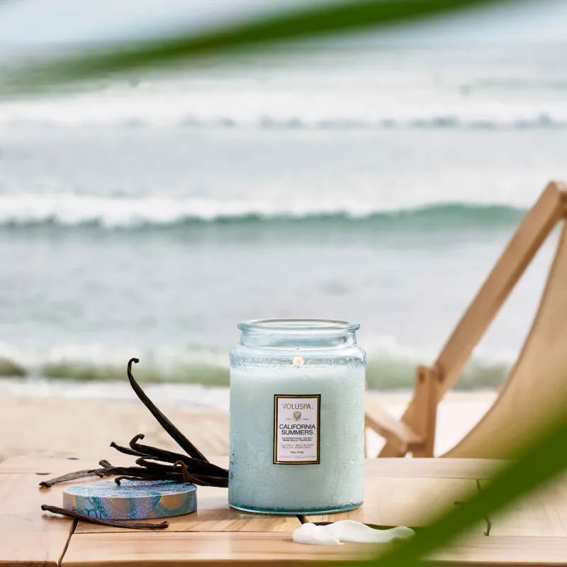 California Summers Large Jar Candle