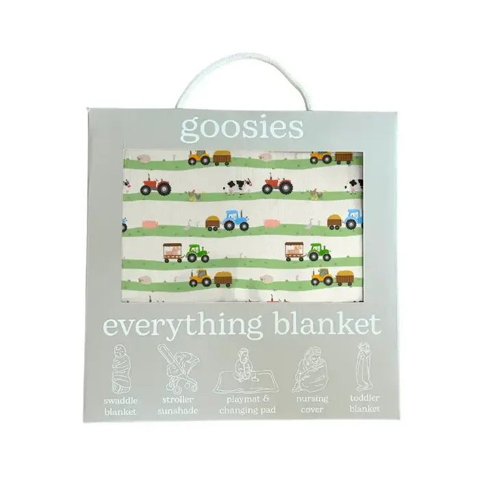 VG Farm Stripes Everything Blanket