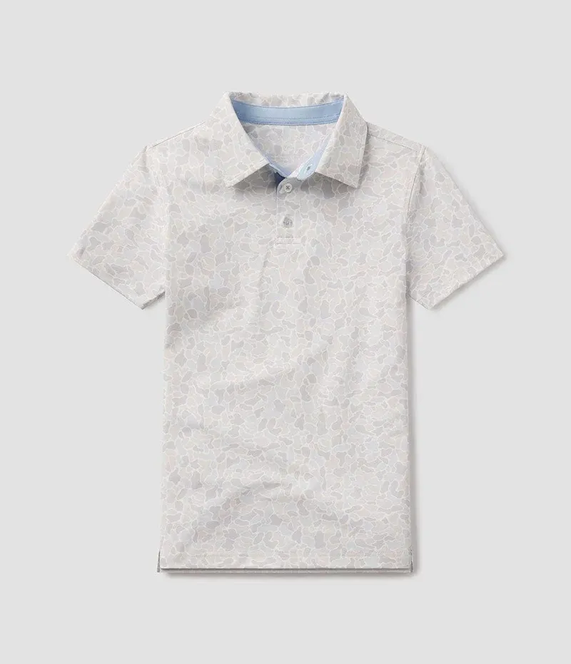CS SSCO Youth Hunters Hideaway Printed Polo  River Rock