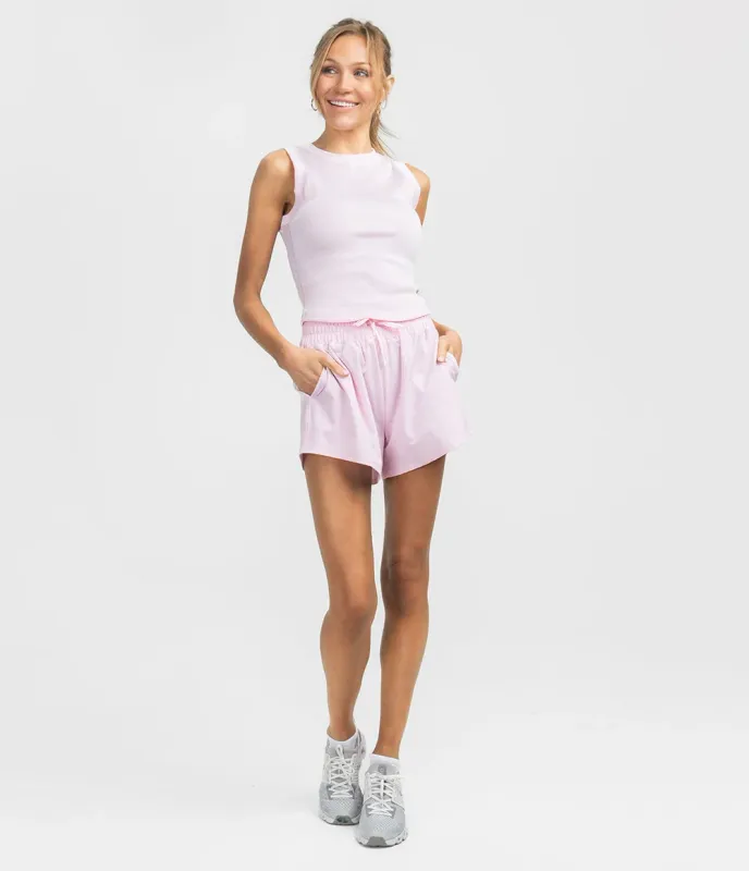 CS SSCO Women&#39;s Lined Hybrid Shorts Blossom