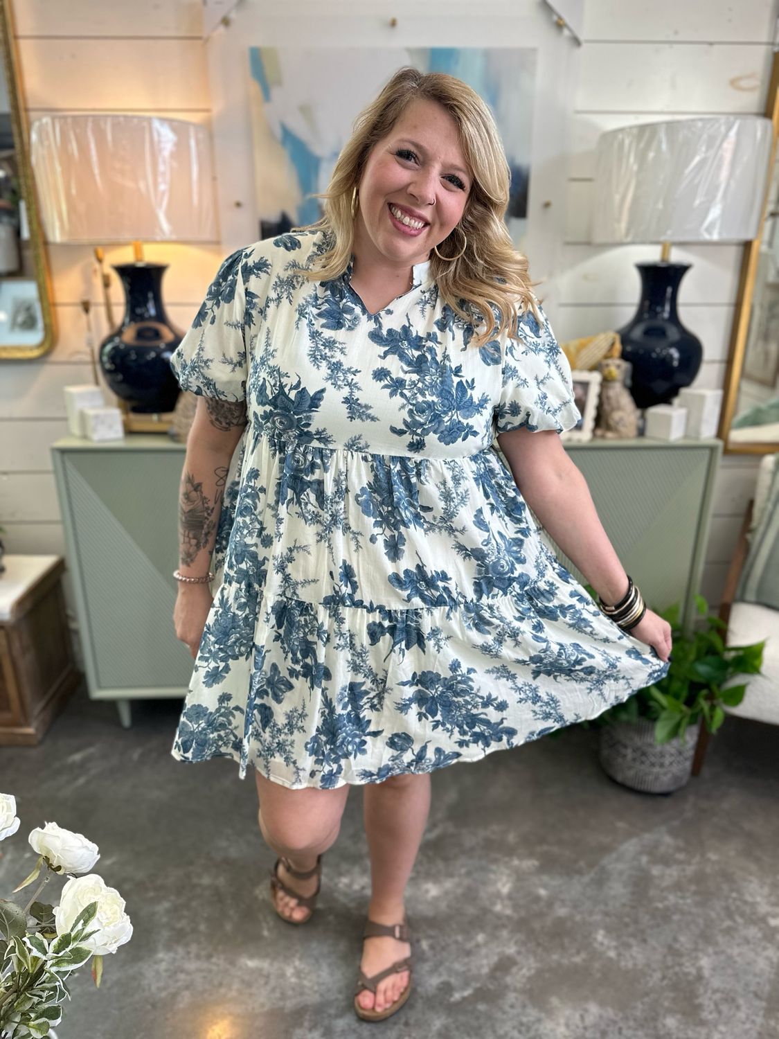 LG Bluebell Whisper Dress