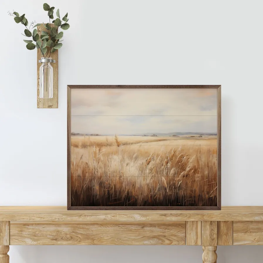 Vast Wheat Field 40x32