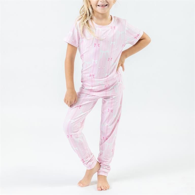 Kids All Wrapped Up Pink PJ Set