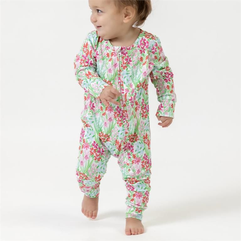 Baby Happy Blooms Pink PJ Set