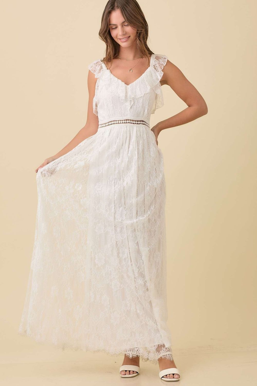 When We Were Young Dress-White